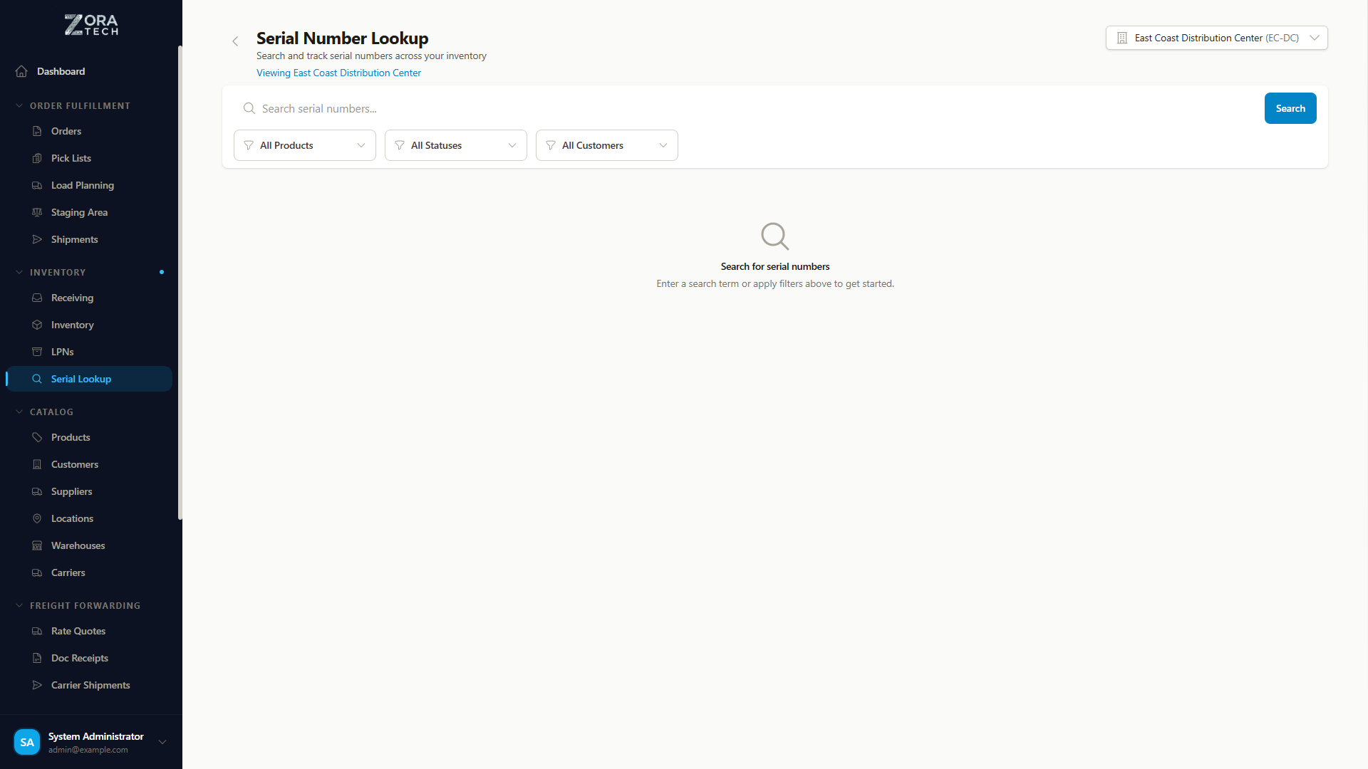 Serial Number Lookup